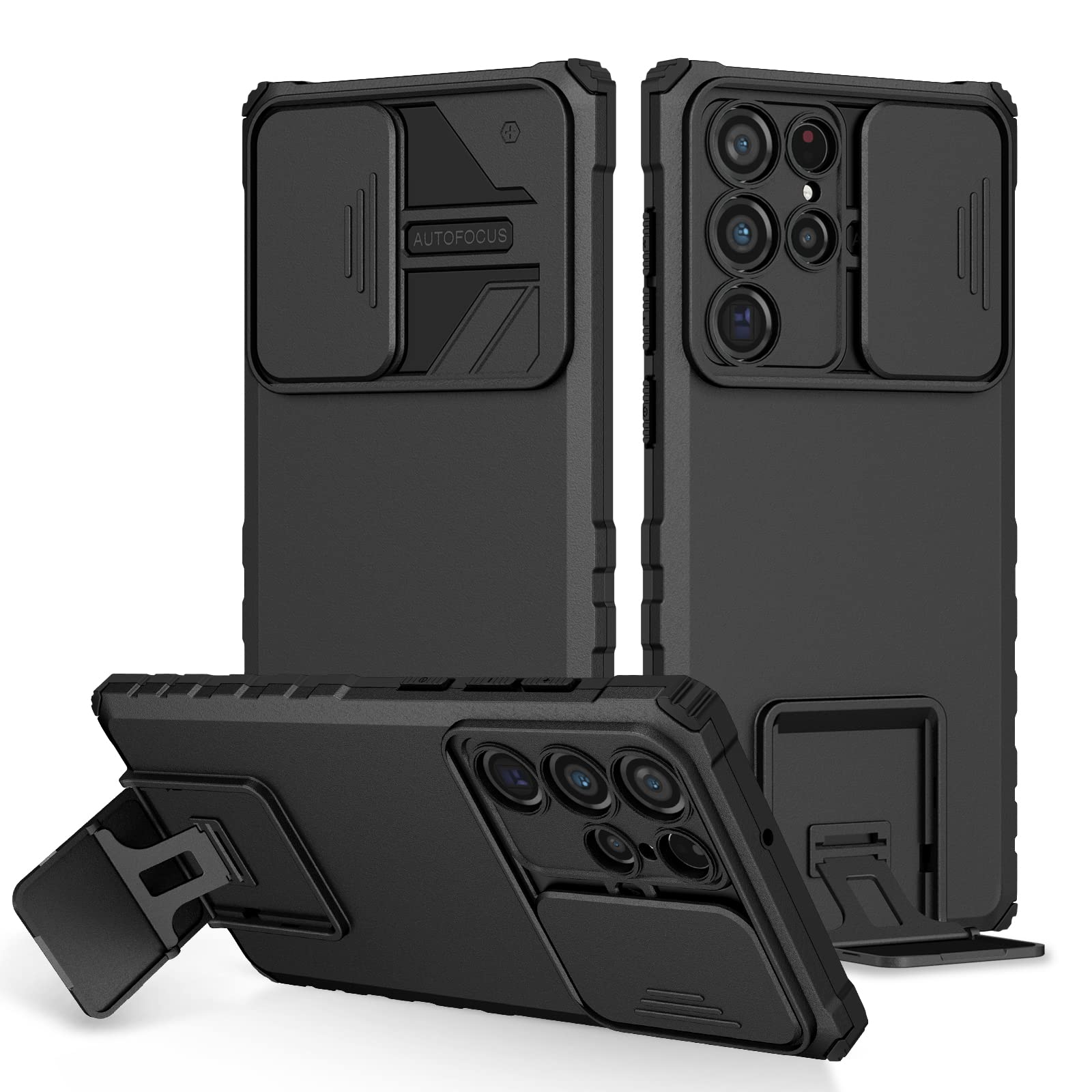 ZORBES for Samsung S22 Ultra Case with Stand, S22 Ultra Cover With Camera Protection, Heavy Duty Shockproof Protective Samsung S22 Ultra Back Cover, TPU Samsung S22 Ultra Camera Protection Cases ZORBES for Samsung S22 Ultra Case with Stand, S22 Ultra Cover With Camera Protection, Heavy Duty Shockproof Protective Samsung S22 Ultra Back Cover, TPU Samsung S22 Ultra Camera Protection Cases